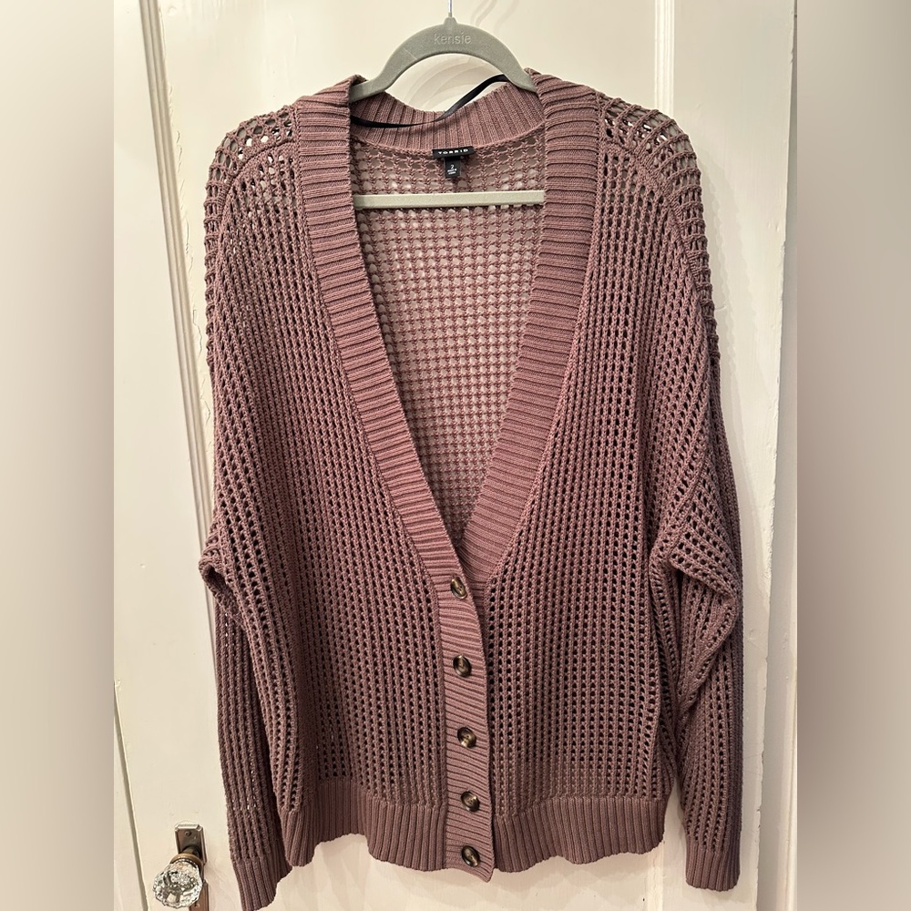 Torrid Open Stitch Cardigan - Picture 2 of 3
